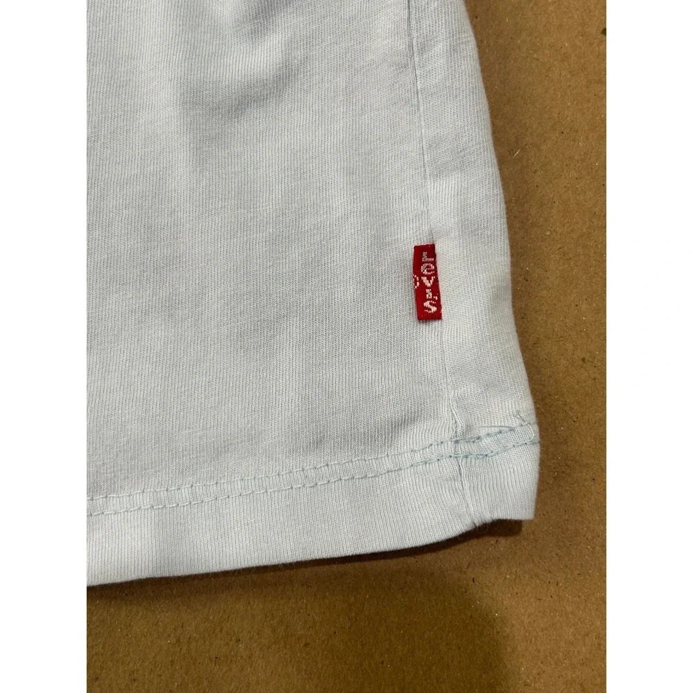 Levi's Light Blue Graphic T-Shirt Mens Size M